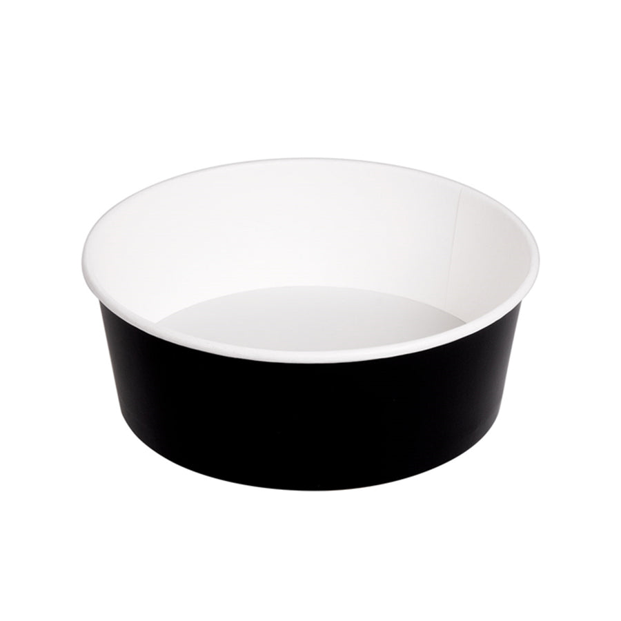 Insalatiera Cartoncino Nero 1300 ml – 50 pz