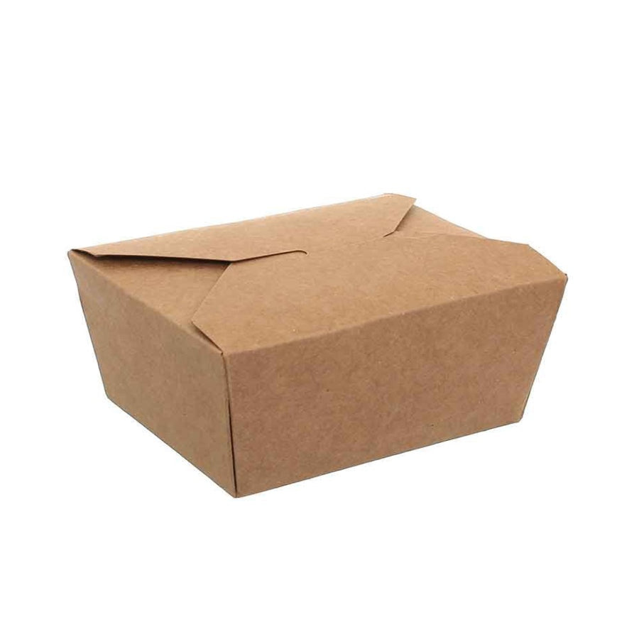 Scatola Cibo Cartoncino Avana 1350 ml “Deli Box 8” – 50 pz