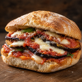 PANINO PARMIGIANA DI MELANZANE