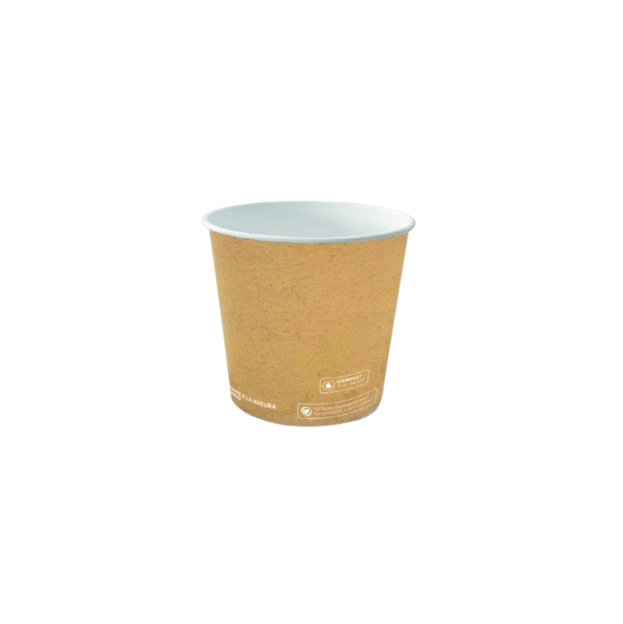 Bicchiere Cartoncino Avana 75 ml (2,5 oz) – 50 pz